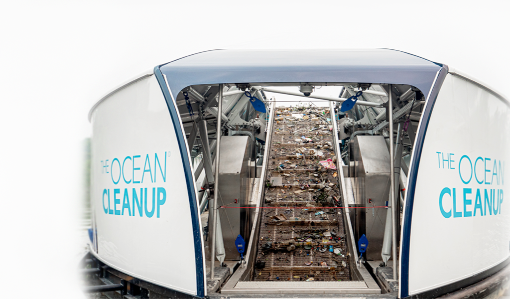 The Ocean Cleanup Slider